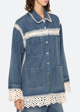 STASIA JACKET - DENIM