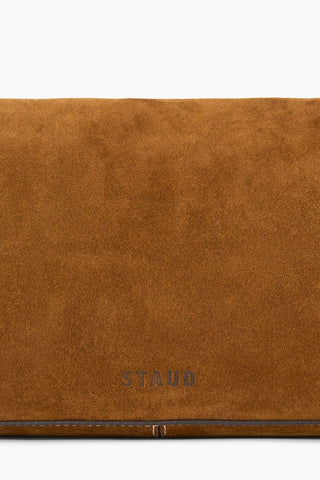 STAUD | HARLOW BAG - TAN SUEDE