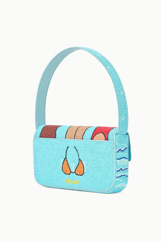 STAUD | TOMMY BEADED BAG BEACH BUMS