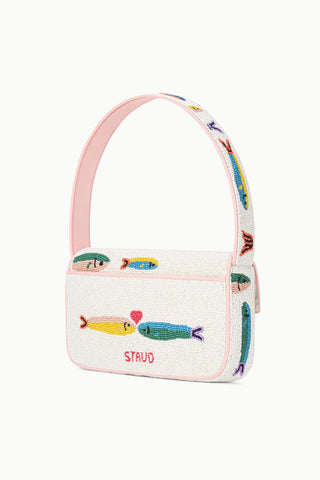 STAUD | TOMMY BEADED BAG POP SARDINES