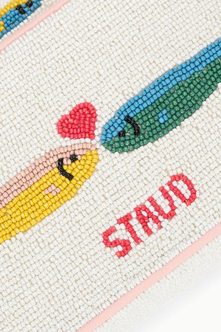 STAUD | TOMMY BEADED BAG POP SARDINES