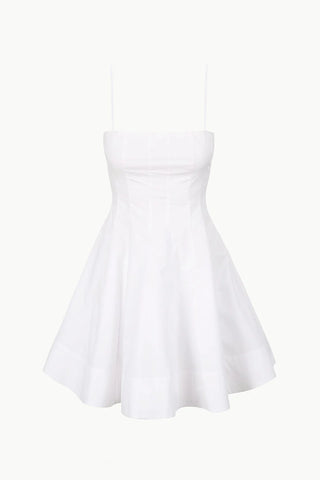 WYLIE MINI DRESS - WHITE