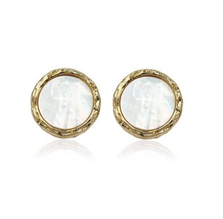 BY ALONA | CINDY EARRINGS - MOTHER OF PEARL
