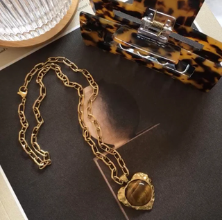 BY ALONA | FREYA NECKLACE - TIGERS EYE