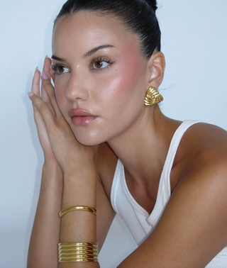 HEAVEN MAYHEM | TRI EARRINGS GOLD