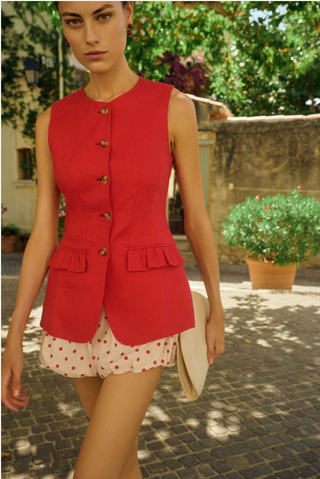 POSSE | MATILDA GILET - RED