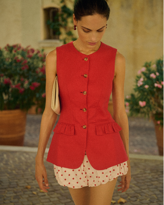 POSSE | MATILDA GILET - RED