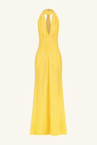 SHONA JOY | PIERCE HALTER NECK MAXI DRESS