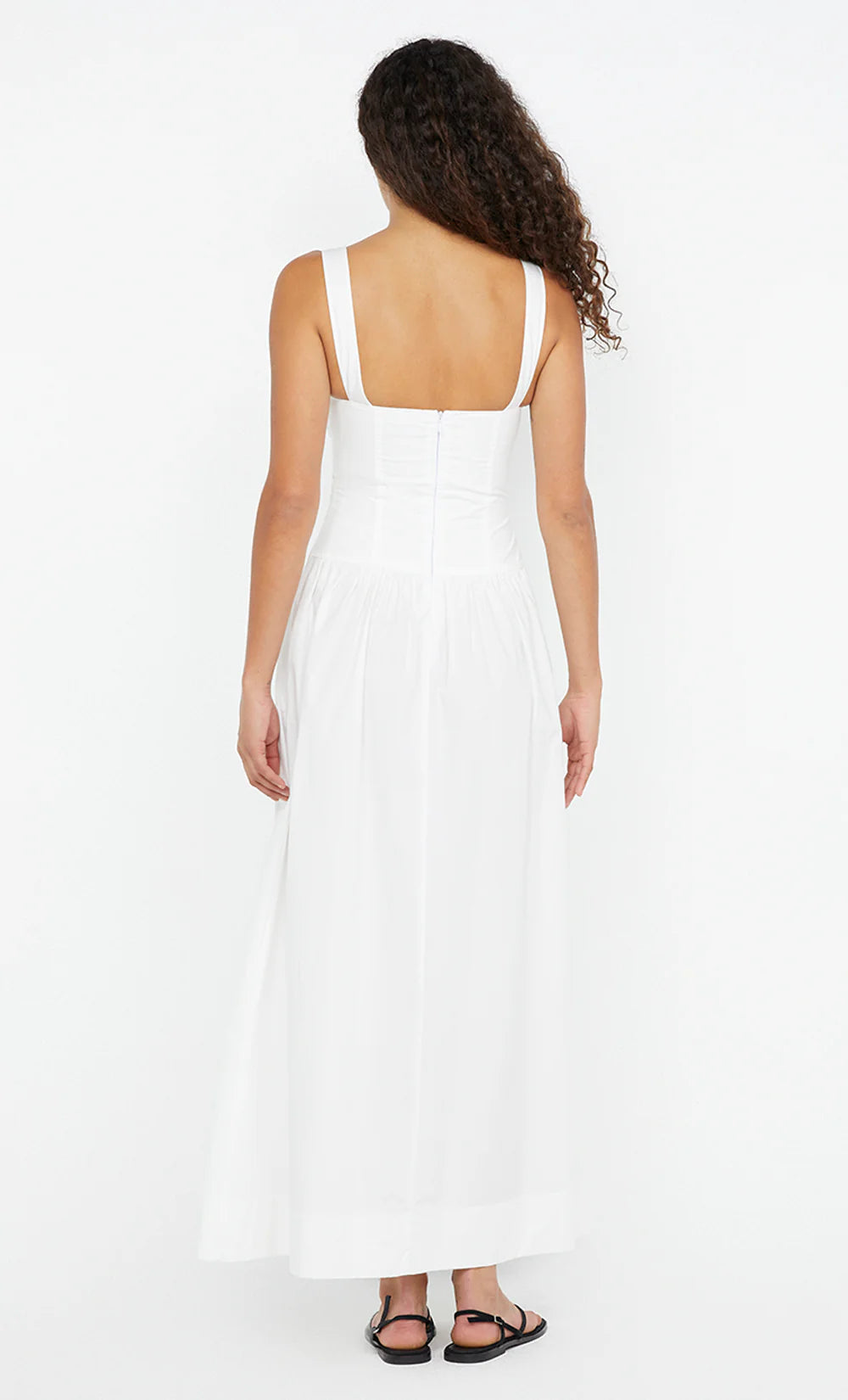 DUNE MAXI DRESS - WHITE ROVE DUNE MAXI DRESS - WHITE ROVE