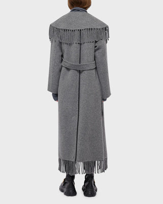 SIMKHAI | CARRIE FRINGE COAT